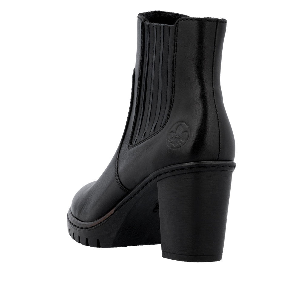 Ghete Dama Piele Naturala Rieker RIEK Y2577 - Rieker - amely.ro