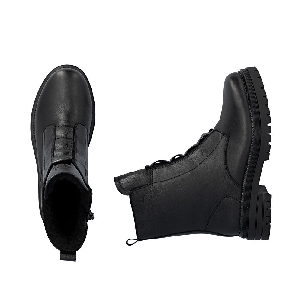 Ghete Dama Piele Naturala Rieker RIEK Y3160 - Rieker - pantofia.ro