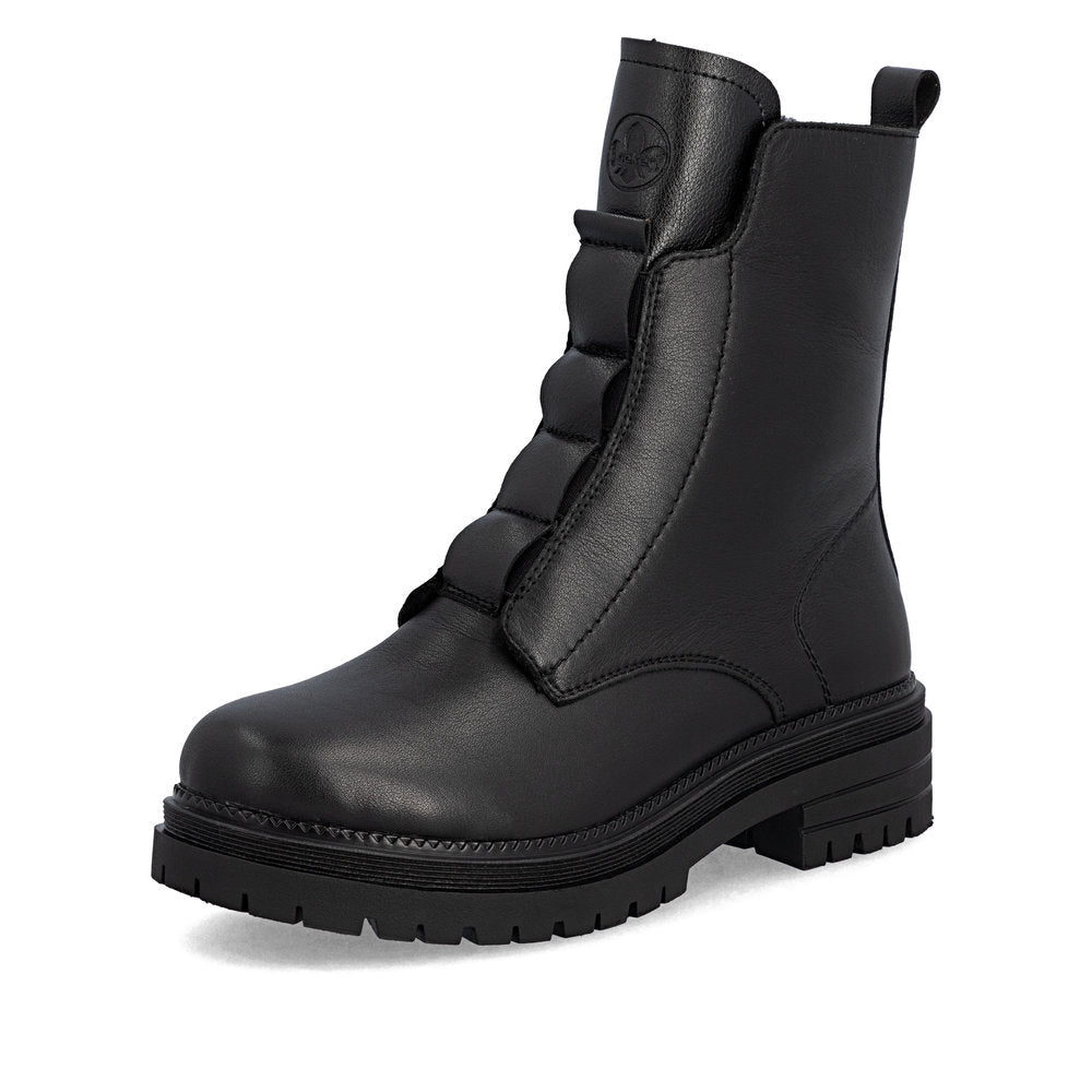 Ghete Dama Piele Naturala Rieker RIEK Y3160 - Rieker - pantofia.ro