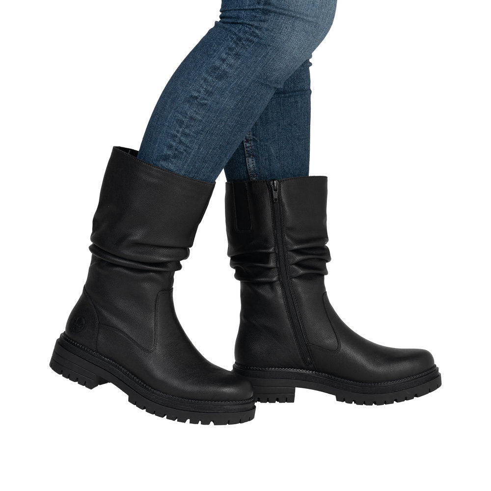 Ghete Dama Piele Naturala Rieker RIEK Y3164 - Rieker - amely.ro