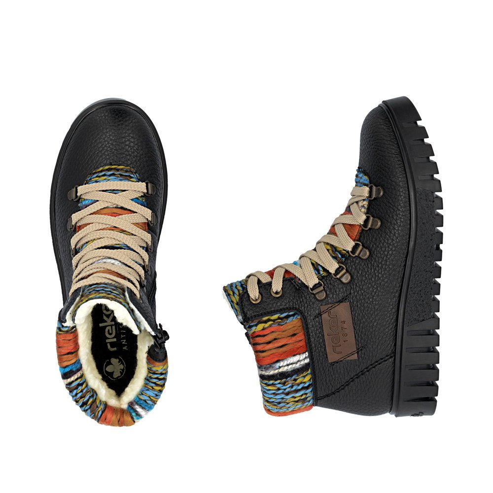 Ghete Dama Piele Naturala Rieker RIEK Y3443 - Rieker - amely.ro