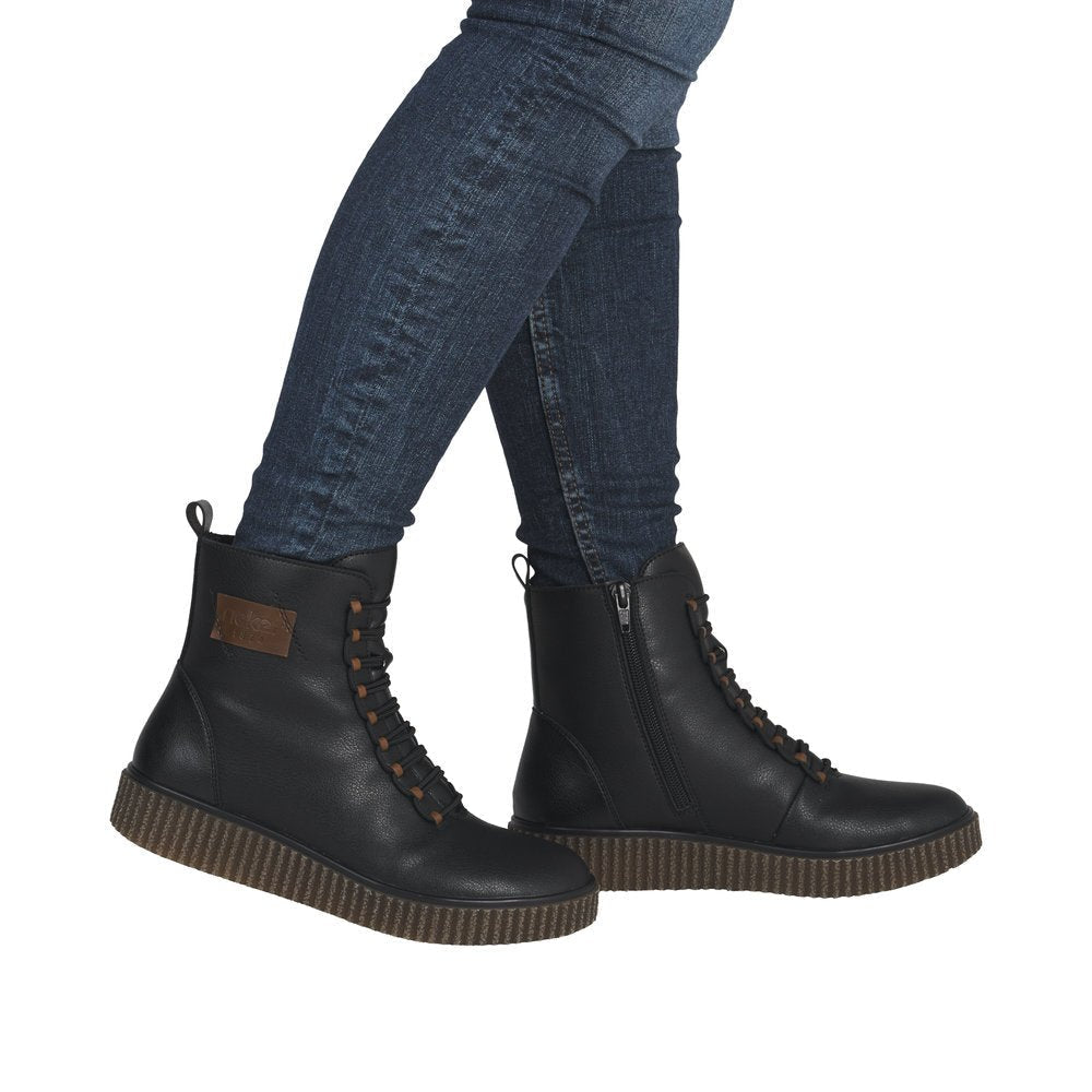 Ghete Dama Piele Naturala Rieker RIEK Y4352 - Rieker - amely.ro