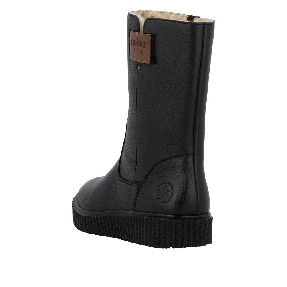 Ghete Dama Piele Naturala Rieker RIEK Y4355 - Rieker - amely.ro