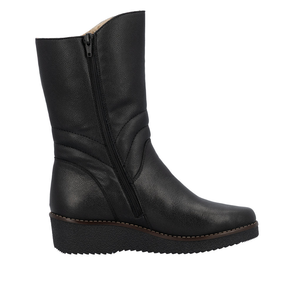 Ghete Dama Piele Naturala Rieker RIEK Y4656 - Rieker - amely.ro