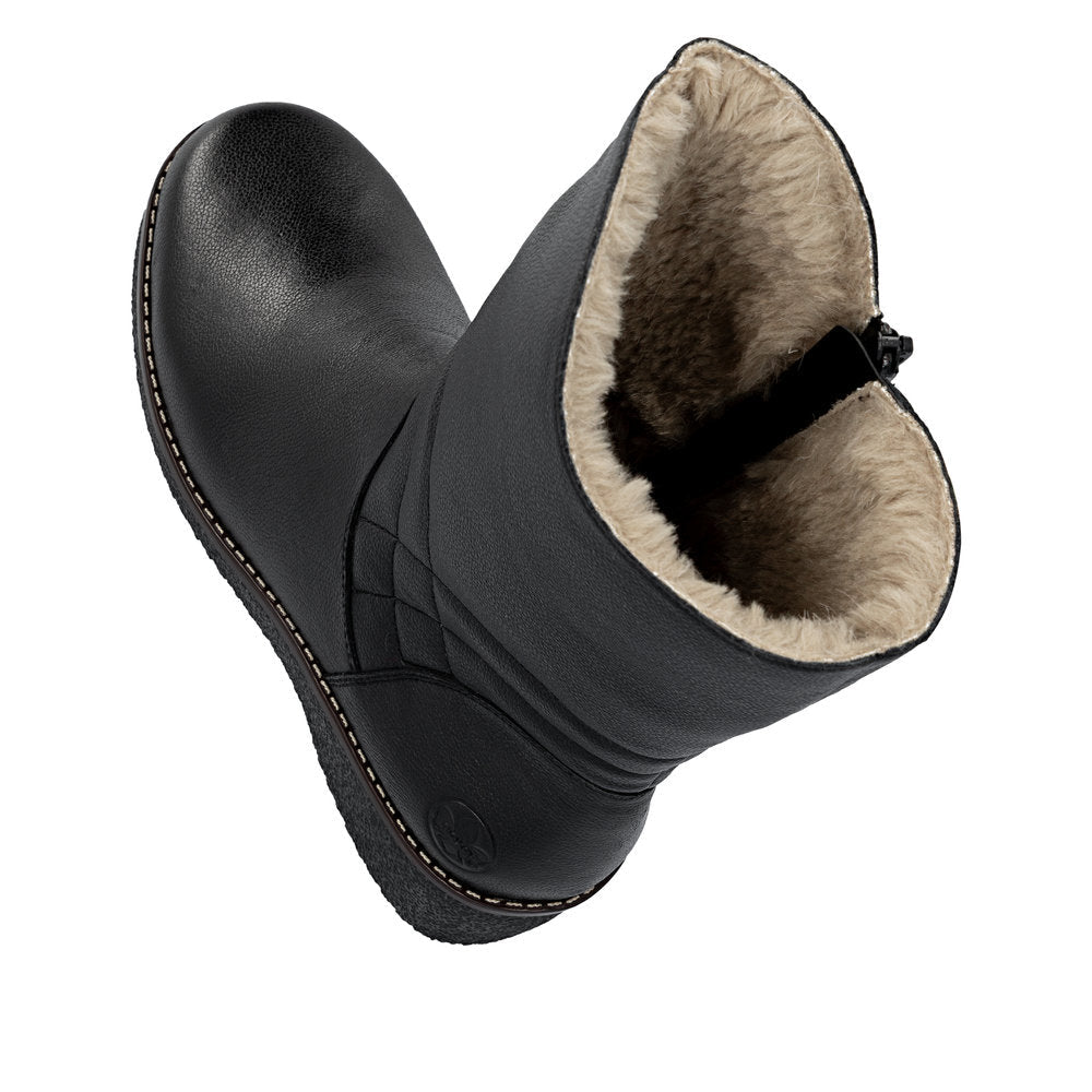 Ghete Dama Piele Naturala Rieker RIEK Y4656 - Rieker - amely.ro