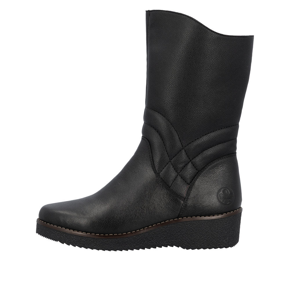 Ghete Dama Piele Naturala Rieker RIEK Y4656 - Rieker - amely.ro