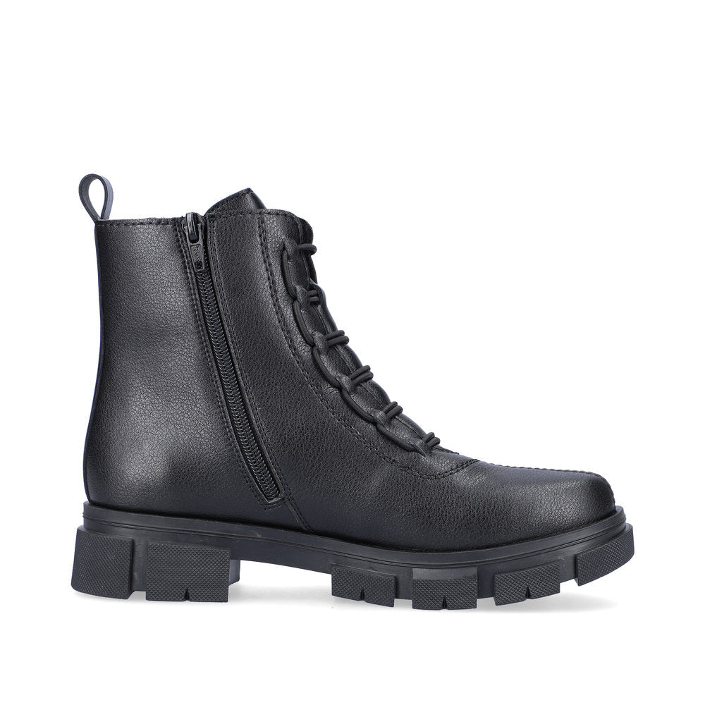 Ghete Dama Piele Naturala Rieker RIEK Y7150 - Rieker - pantofia.ro