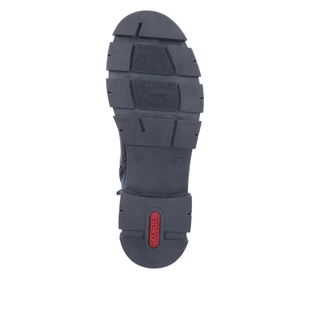 Ghete Dama Piele Naturala Rieker RIEK Y7150 - Rieker - pantofia.ro