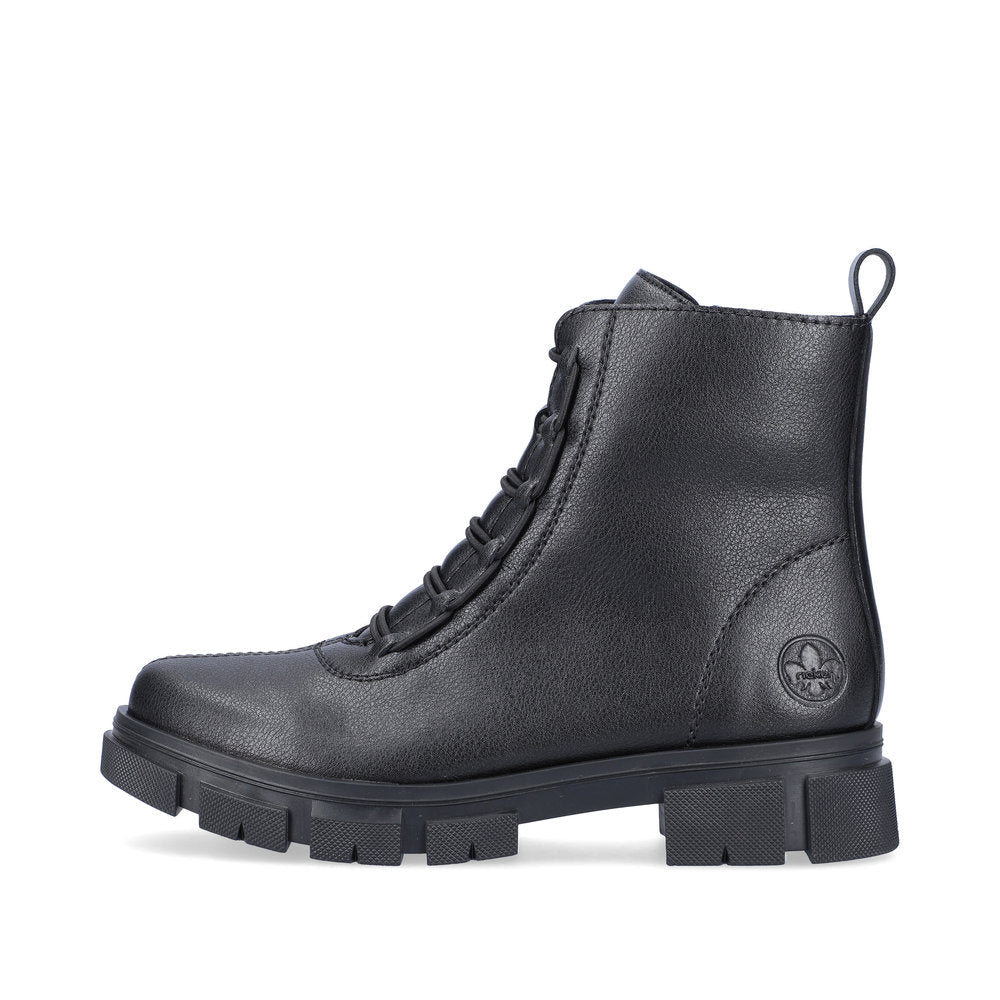 Ghete Dama Piele Naturala Rieker RIEK Y7150 - Rieker - pantofia.ro