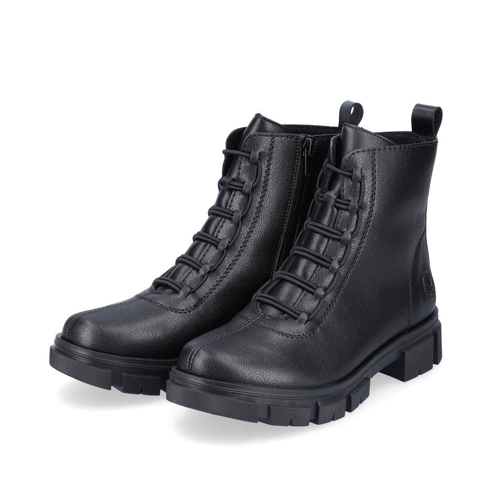 Ghete Dama Piele Naturala Rieker RIEK Y7150 - Rieker - pantofia.ro