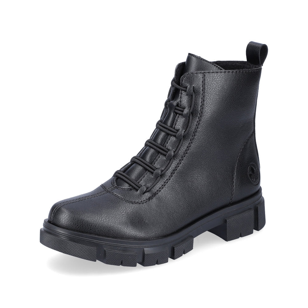 Ghete Dama Piele Naturala Rieker RIEK Y7150 - Rieker - pantofia.ro