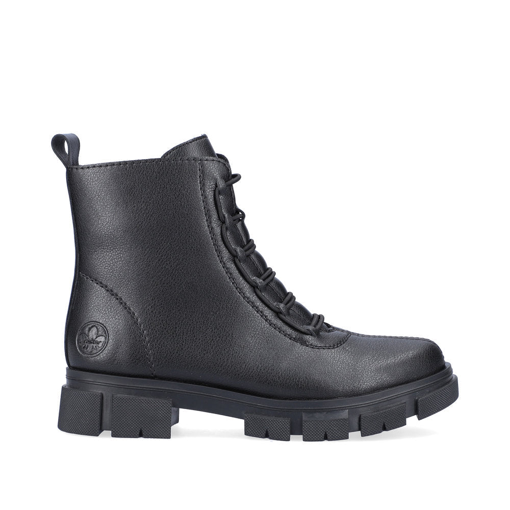 Ghete Dama Piele Naturala Rieker RIEK Y7150 - Rieker - pantofia.ro