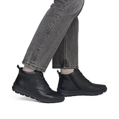 Ghete Dama Piele Naturala Rieker RIEK Z0022 - Rieker - pantofia.ro