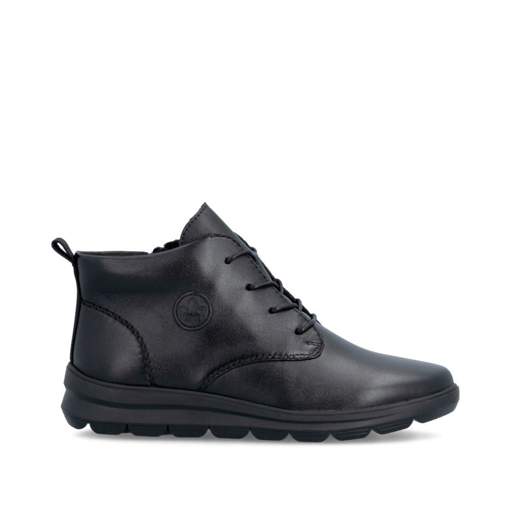 Ghete Dama Piele Naturala Rieker RIEK Z0022 - Rieker - pantofia.ro