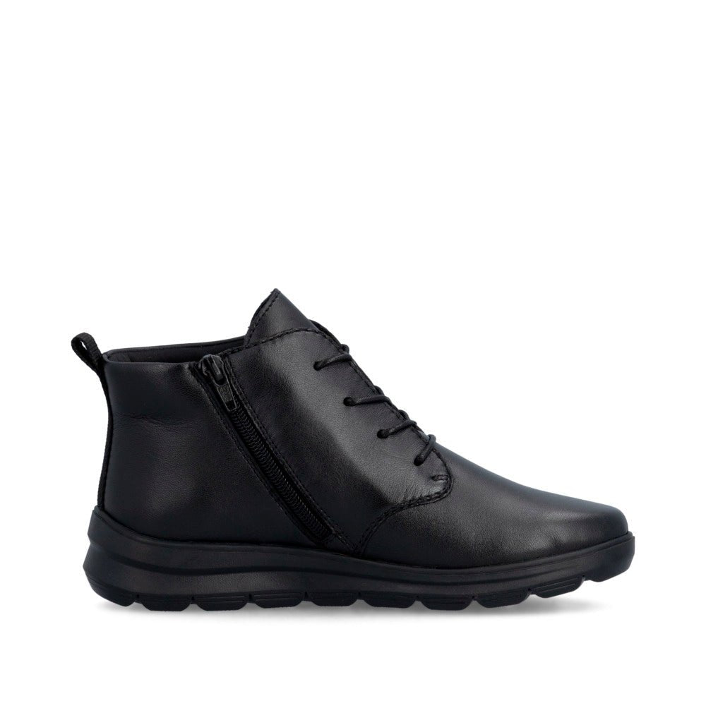 Ghete Dama Piele Naturala Rieker RIEK Z0022 - Rieker - pantofia.ro