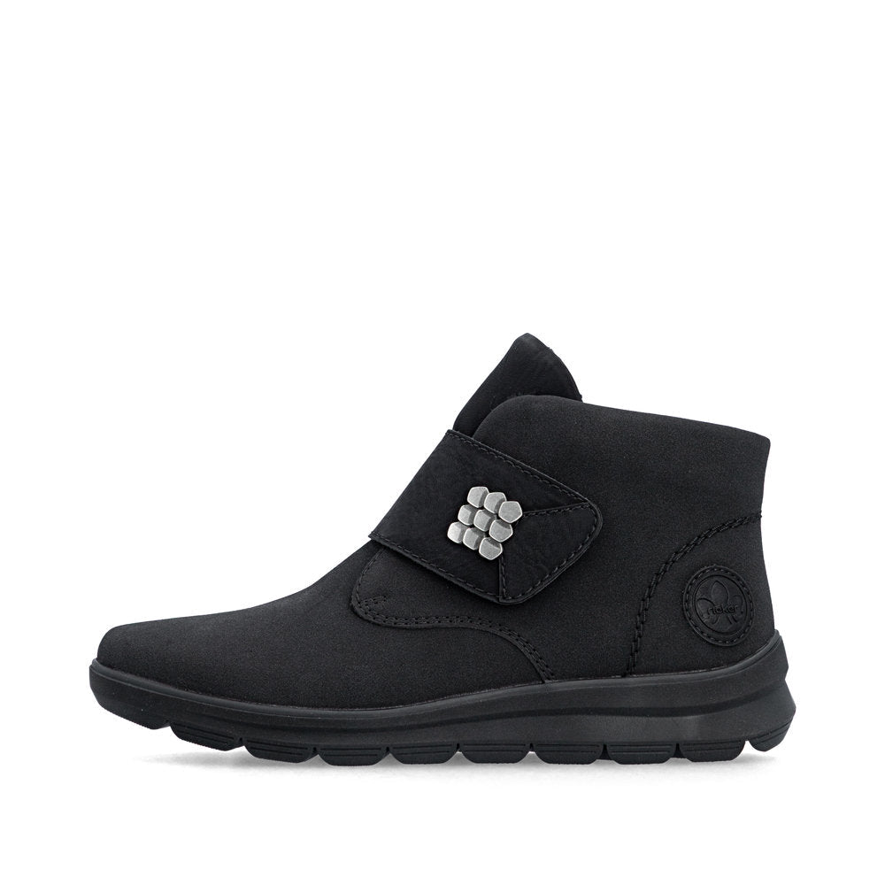 Ghete Dama Piele Naturala Rieker RIEK Z0064 - Rieker - pantofia.ro