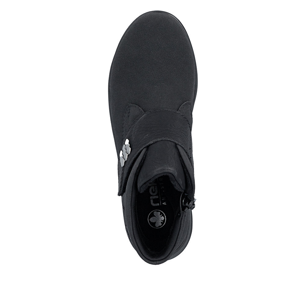 Ghete Dama Piele Naturala Rieker RIEK Z0064 - Rieker - pantofia.ro