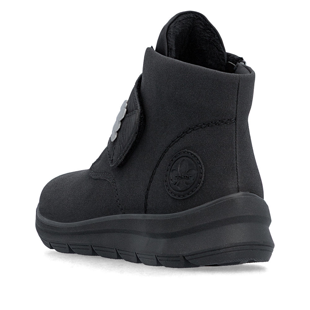 Ghete Dama Piele Naturala Rieker RIEK Z0064 - Rieker - pantofia.ro