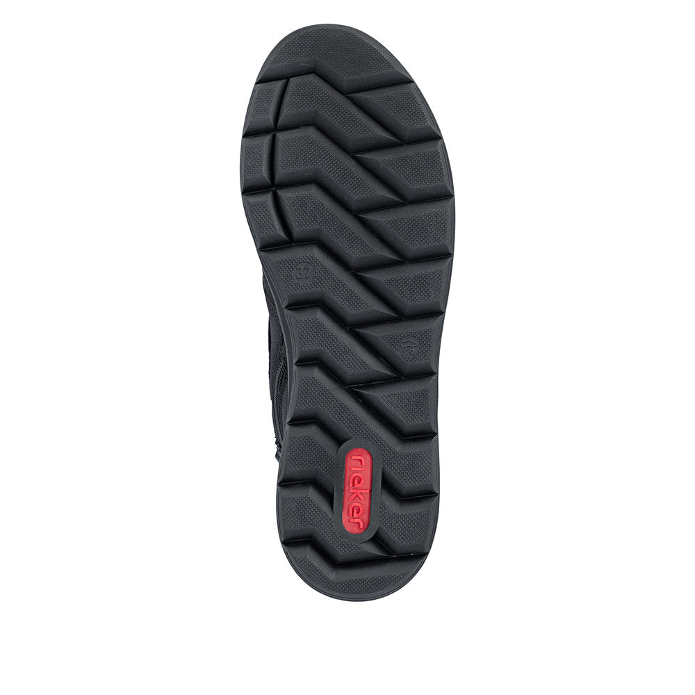 Ghete Dama Piele Naturala Rieker RIEK Z0064 - Rieker - pantofia.ro