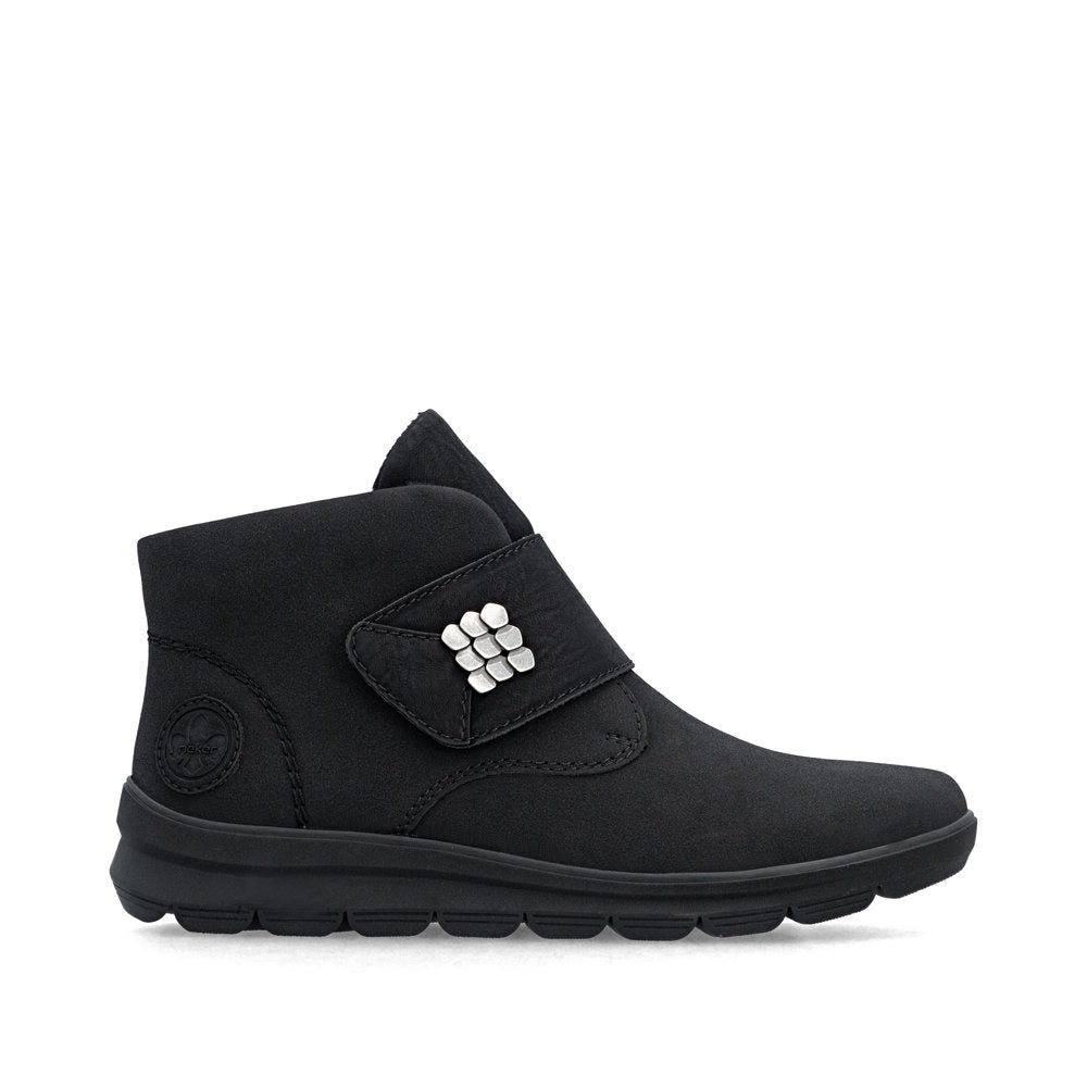 Ghete Dama Piele Naturala Rieker RIEK Z0064 - Rieker - pantofia.ro