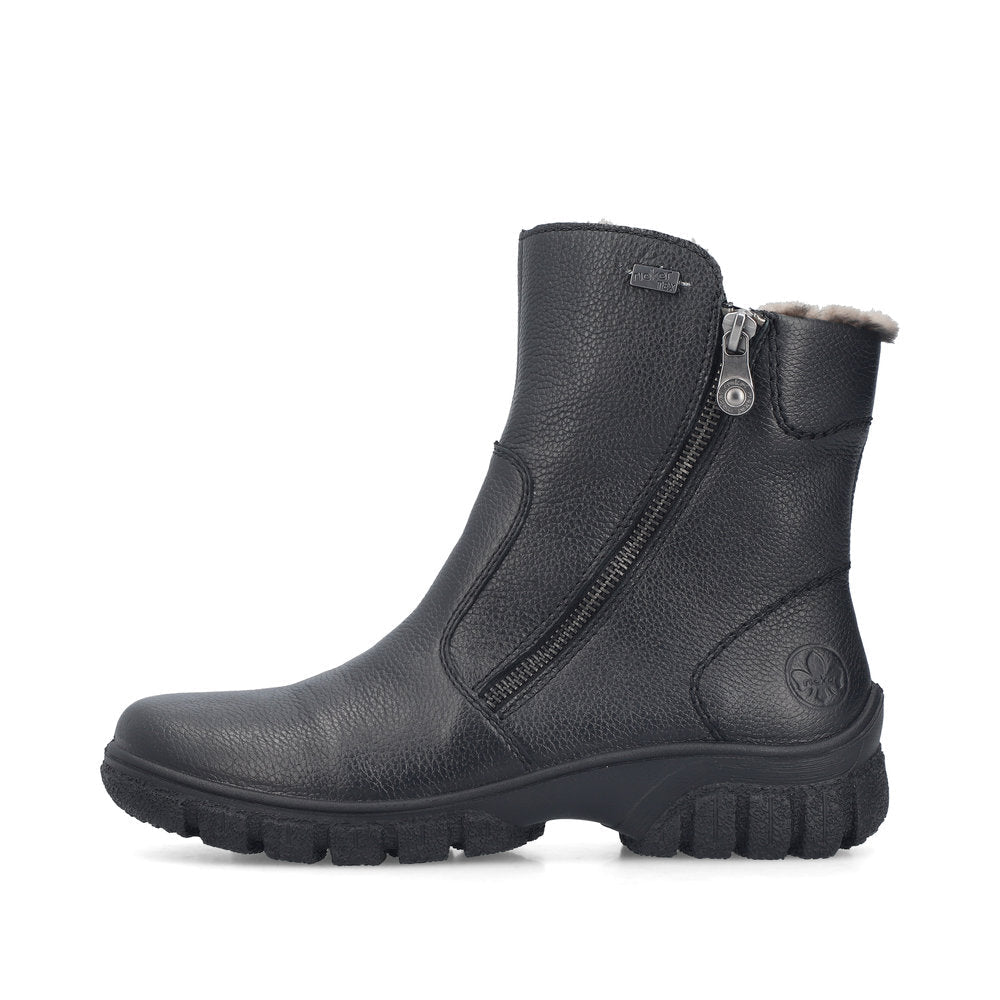 Ghete Dama Piele Naturala Rieker RIEK Z7263 - Rieker - pantofia.ro
