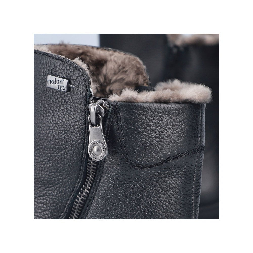 Ghete Dama Piele Naturala Rieker RIEK Z7263 - Rieker - pantofia.ro