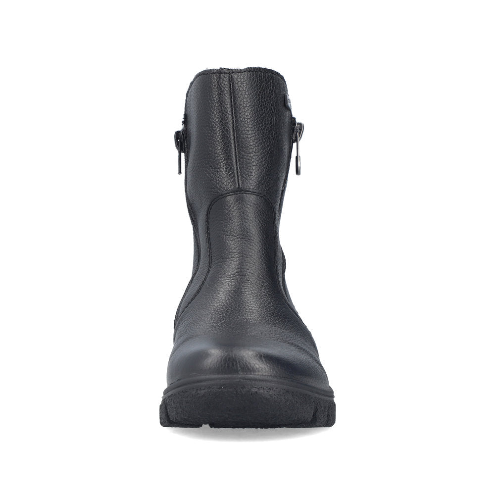 Ghete Dama Piele Naturala Rieker RIEK Z7263 - Rieker - pantofia.ro
