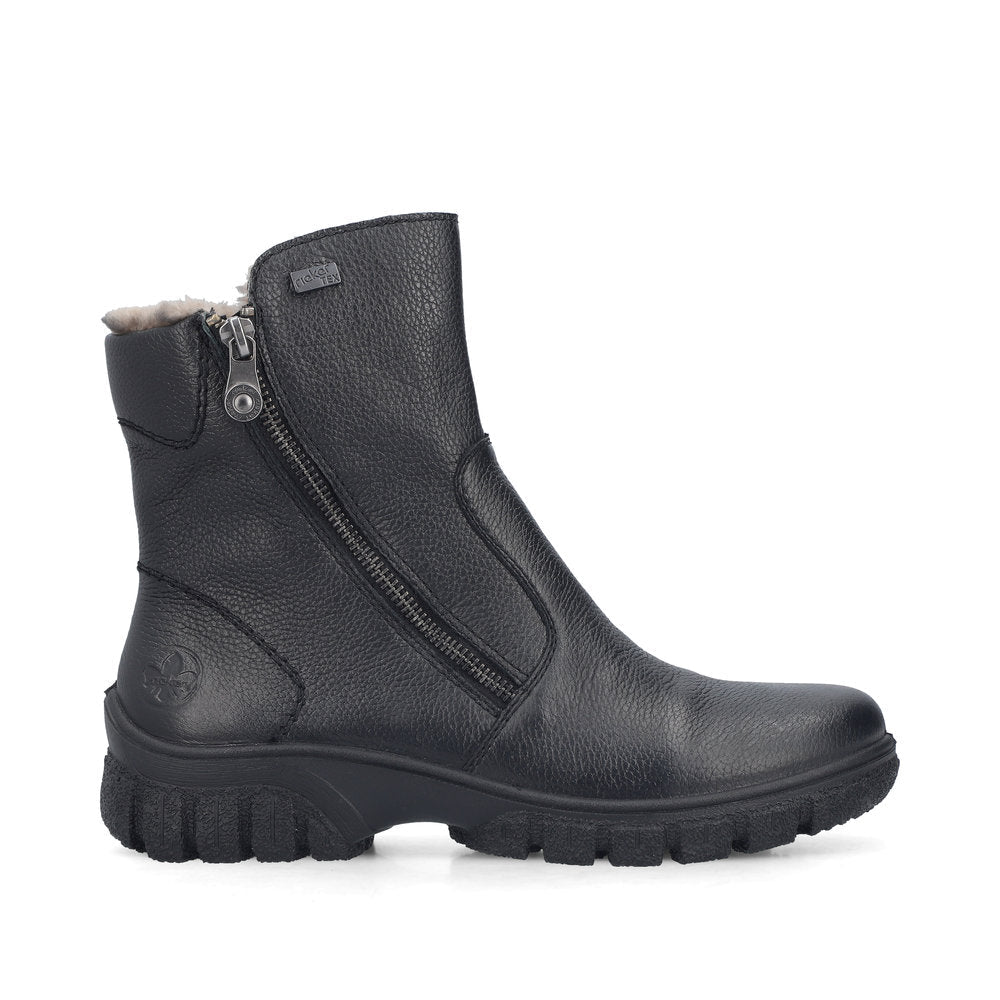 Ghete Dama Piele Naturala Rieker RIEK Z7263 - Rieker - pantofia.ro
