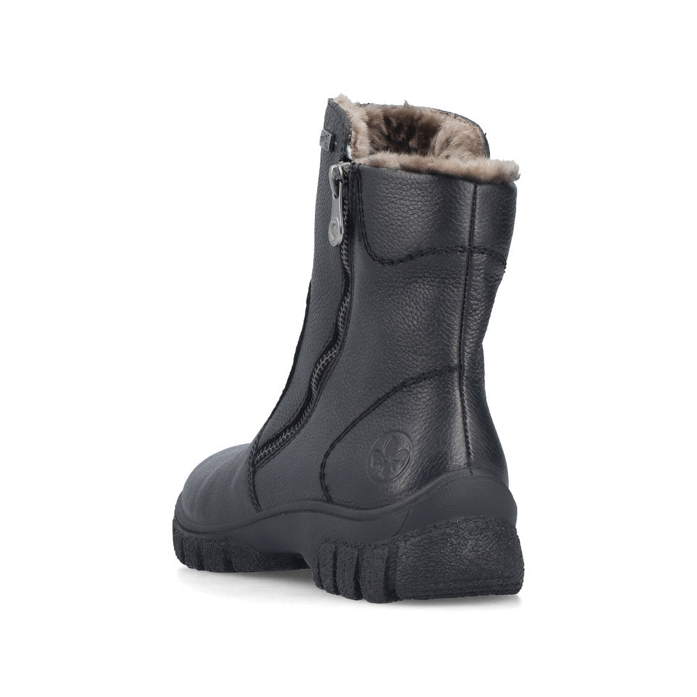 Ghete Dama Piele Naturala Rieker RIEK Z7263 - Rieker - pantofia.ro