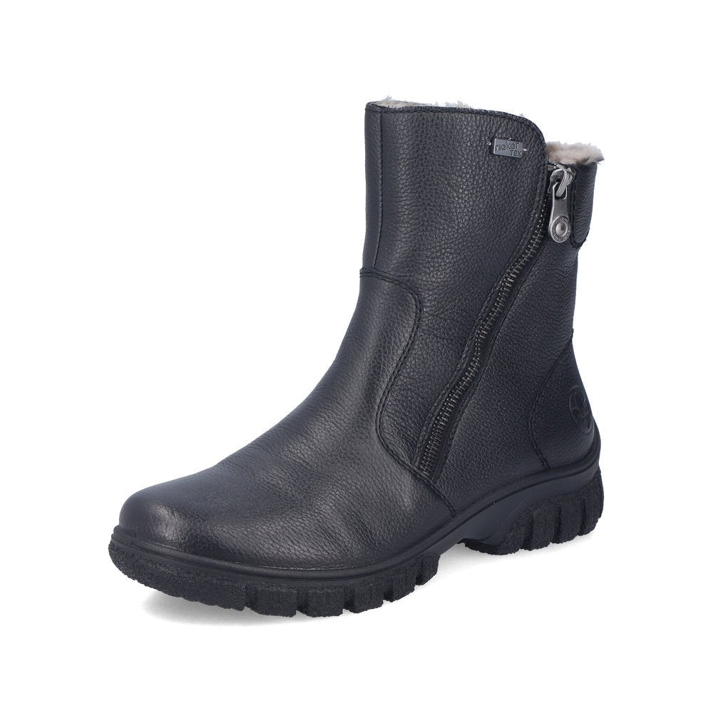 Ghete Dama Piele Naturala Rieker RIEK Z7263 - Rieker - pantofia.ro
