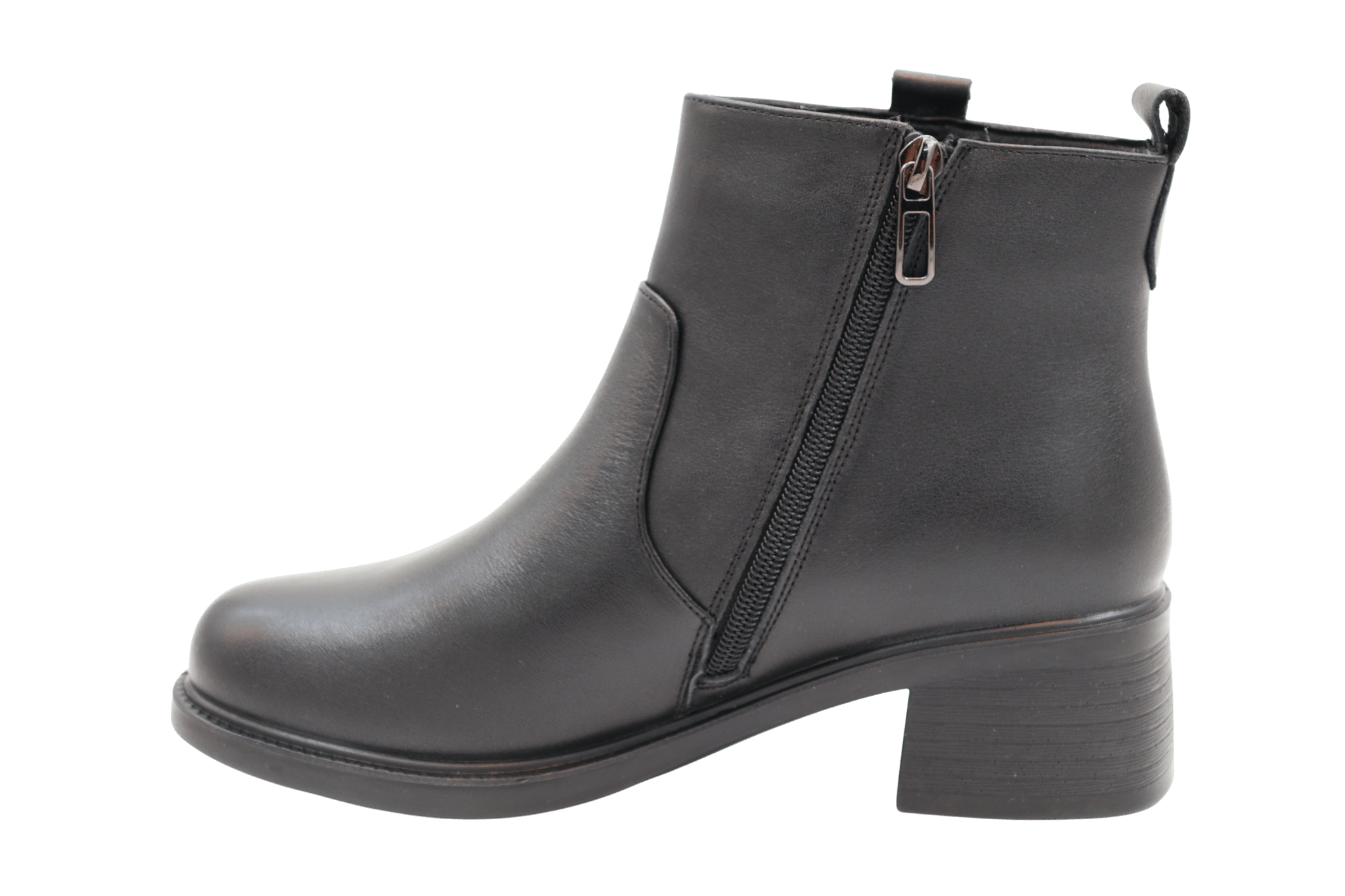 Ghete Dama Piele Naturala Stephano FENI 4915503 - Stephano - pantofia.ro