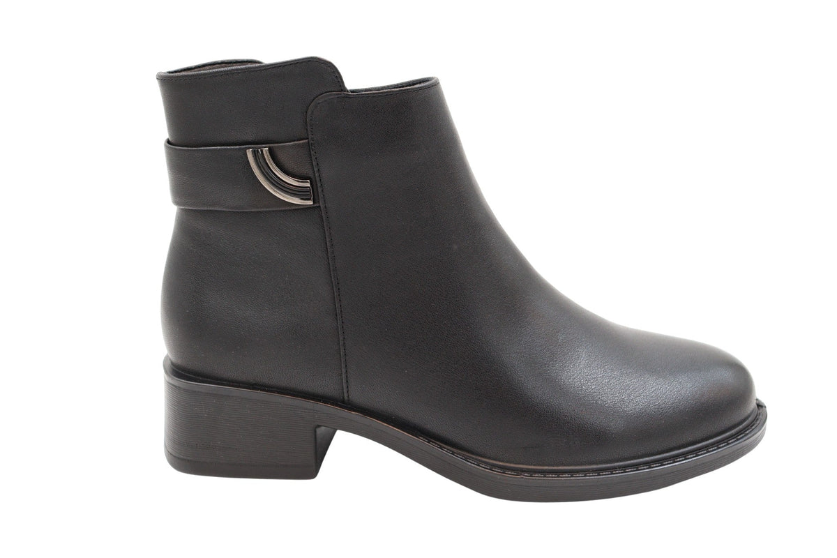 Ghete Dama Piele Naturala Stephano FENI 52131 - Stephano - pantofia.ro