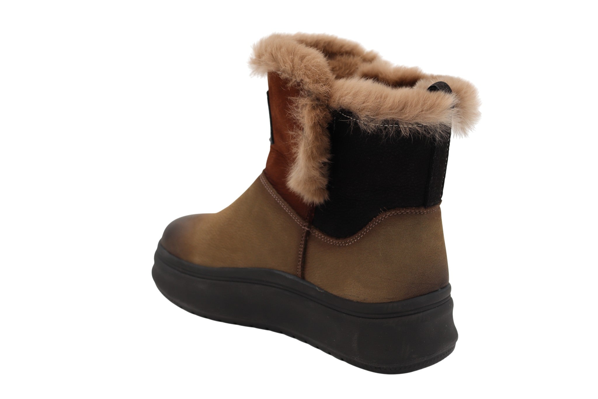 Ghete Dama Piele Naturala Stephano FENI 9981YM - Stephano - pantofia.ro