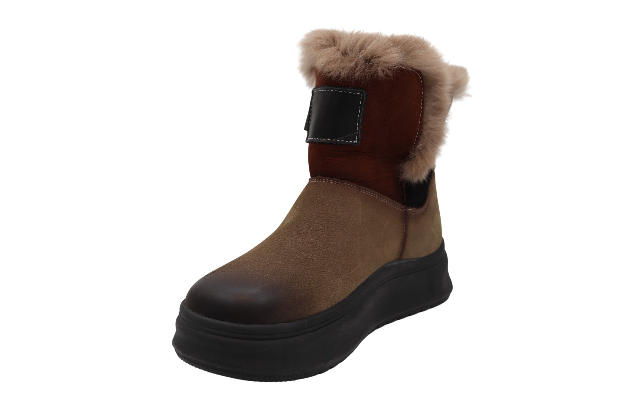Ghete Dama Piele Naturala Stephano FENI 9981YM - Stephano - pantofia.ro