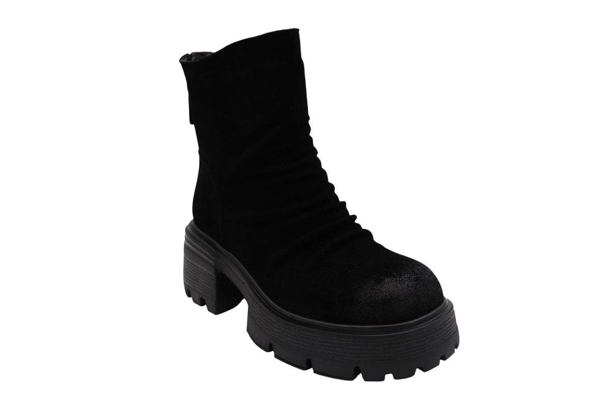 Ghete Dama Piele Naturala Stephano FENI D28 - Stephano - pantofia.ro