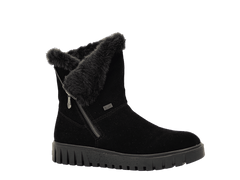 Ghete Dama Rieker Piele Naturala Intoarsa Riek Y3470 - Rieker - amely.ro