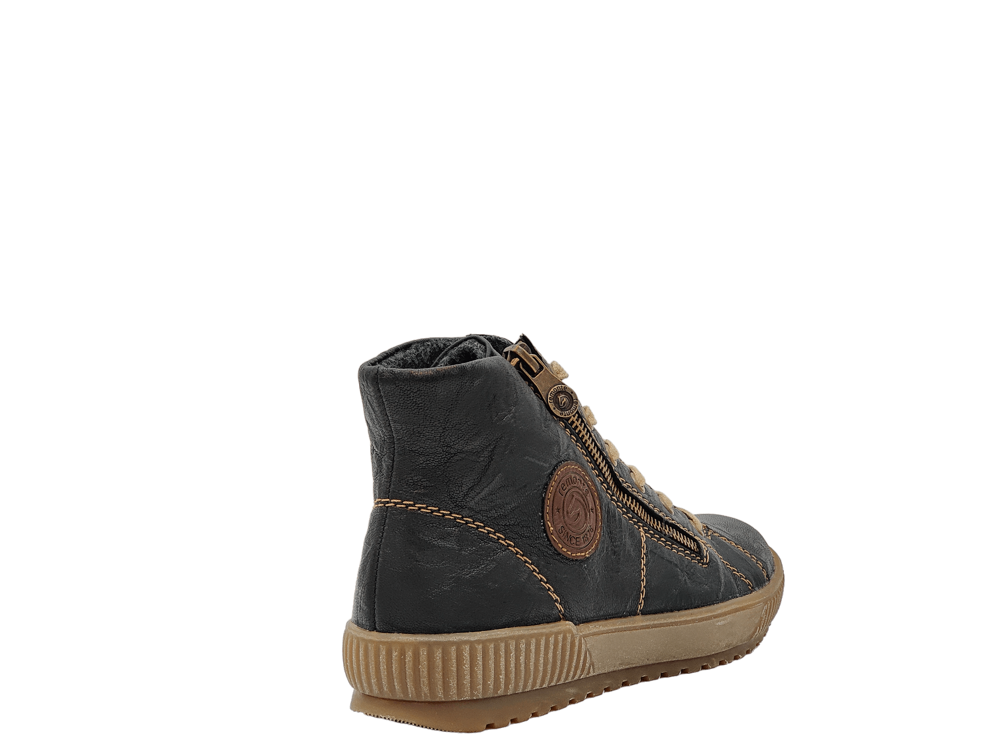 Ghete Dama Rieker Piele Naturala Riek D0776 - Rieker - amely.ro