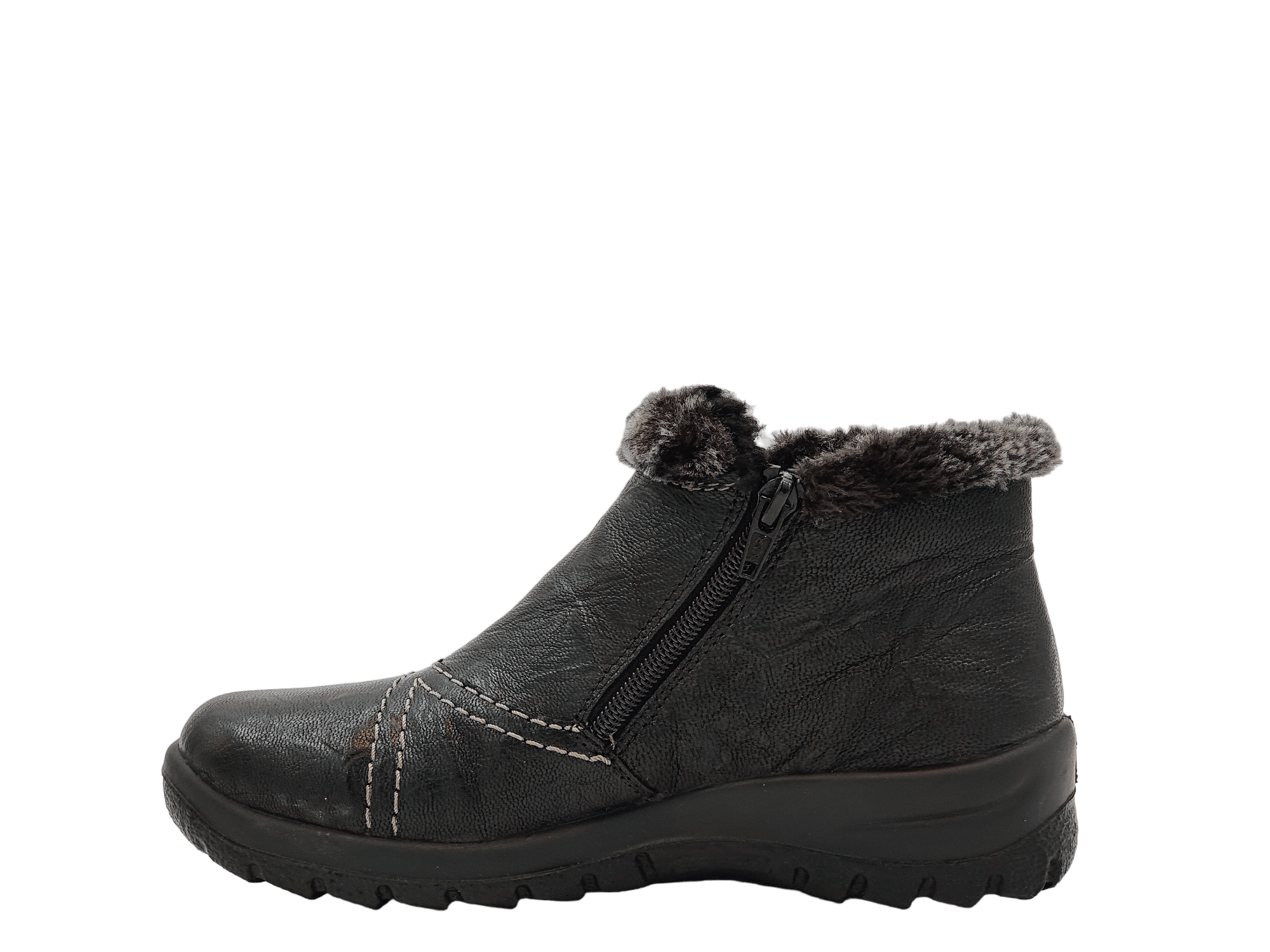 Ghete Dama Rieker Piele Naturala Riek L7172 - Rieker - amely.ro