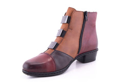 Ghete Dama Rieker Piele Naturala Riek Y0764/Col - Rieker - amely.ro