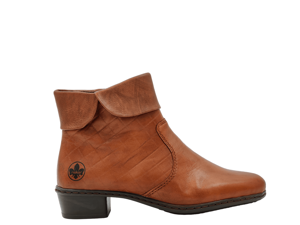 Ghete Dama Rieker Piele Naturala Riek Y07D0 - Rieker - amely.ro