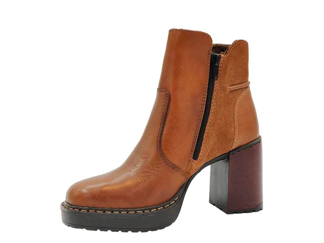 Ghete Dama Rieker Piele Naturala Riek Y4157 - Rieker - amely.ro