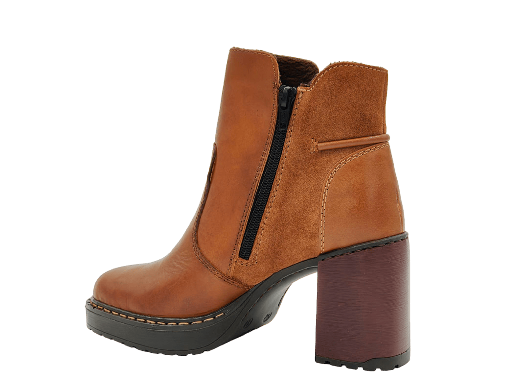 Ghete Dama Rieker Piele Naturala Riek Y4157 - Rieker - amely.ro