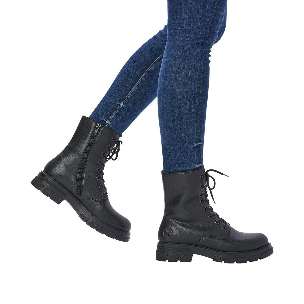 Ghete Dama Rieker Piele Naturala Riek Z9120 - Rieker - amely.ro