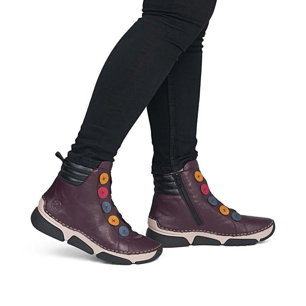Ghete Dama Rieker RIEK 45977 - Rieker - pantofia.ro