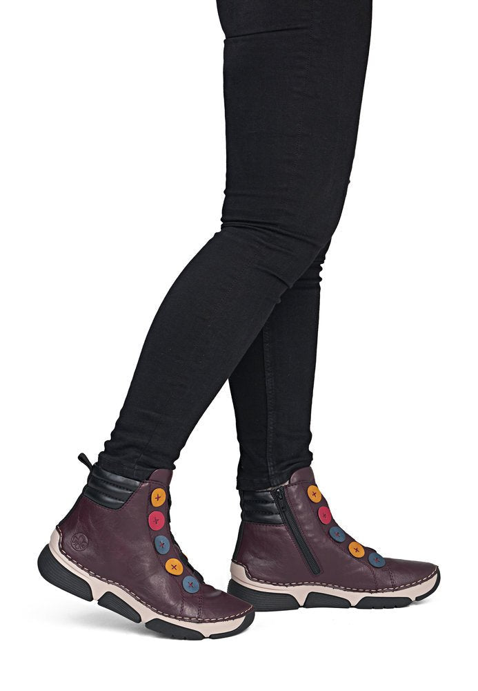 Ghete Dama Rieker RIEK 45977 - Rieker - pantofia.ro