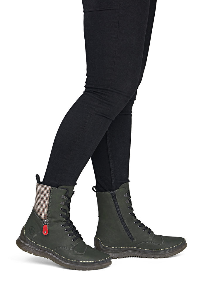 Ghete Dama Rieker RIEK 53601 - Rieker - pantofia.ro