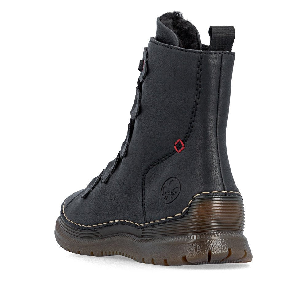 Ghete Dama Rieker RIEK 53602 - Rieker - pantofia.ro