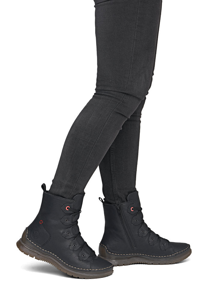 Ghete Dama Rieker RIEK 53602 - Rieker - pantofia.ro