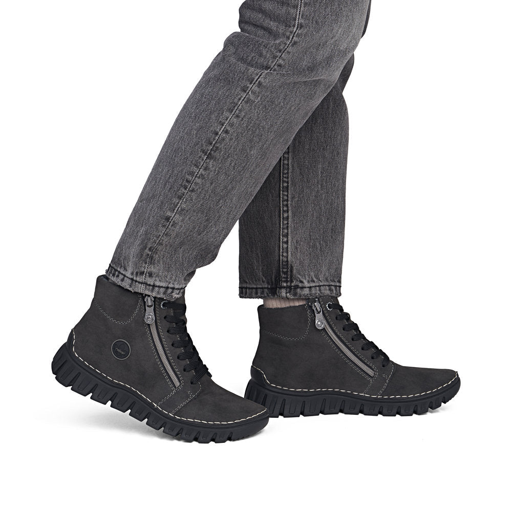 Ghete Dama Rieker RIEK 57502 - Rieker - pantofia.ro