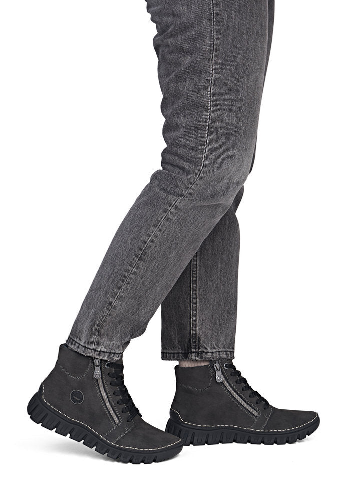 Ghete Dama Rieker RIEK 57502 - Rieker - pantofia.ro